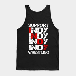 support indy wrestling Tank Top